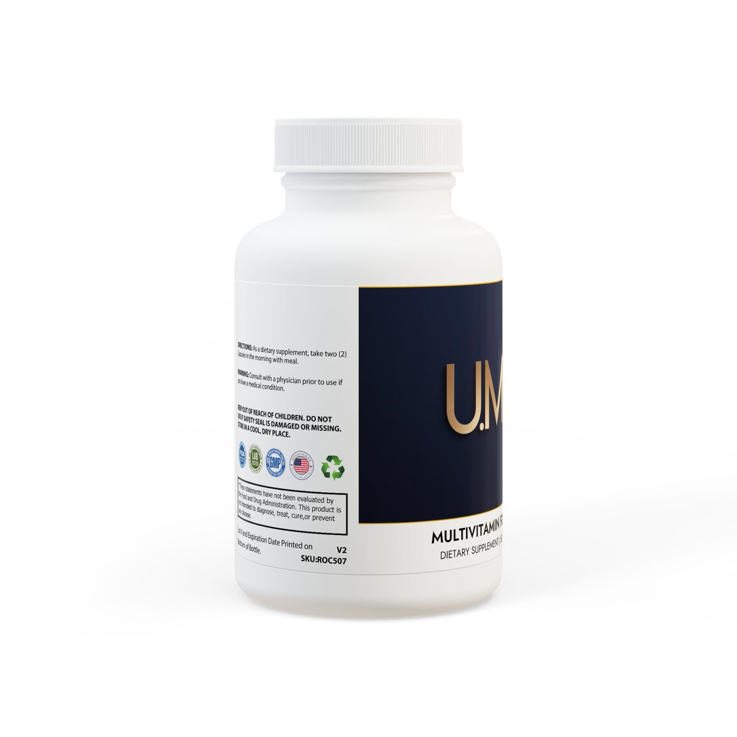 U.ME Multivitamin for Men Supplement (60 Capsules)