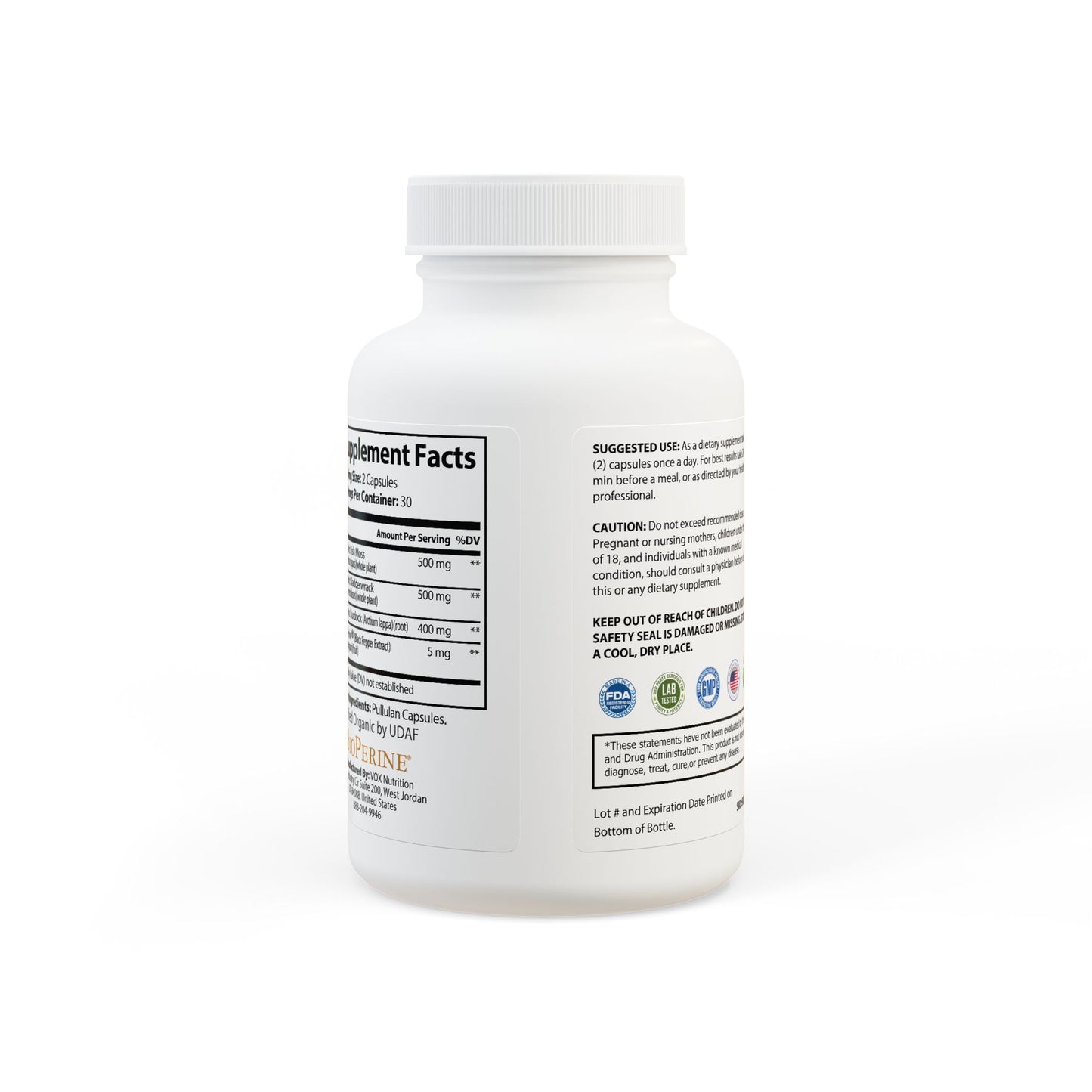 U.ME Sea Moss Supplement (60 Capsules)