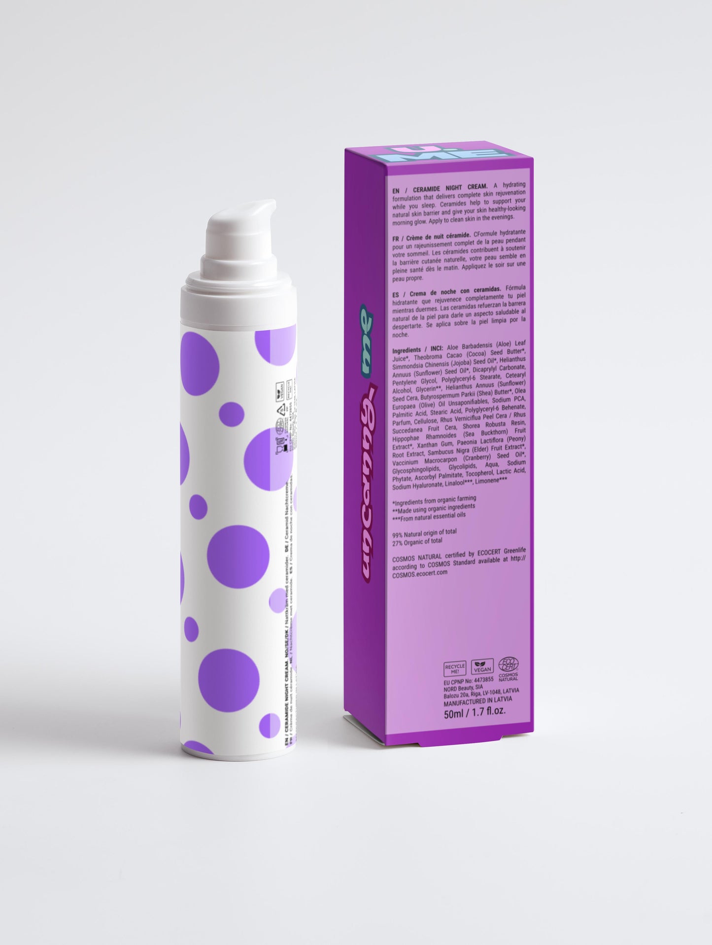 U.ME Ceramide Hydrating Night Cream