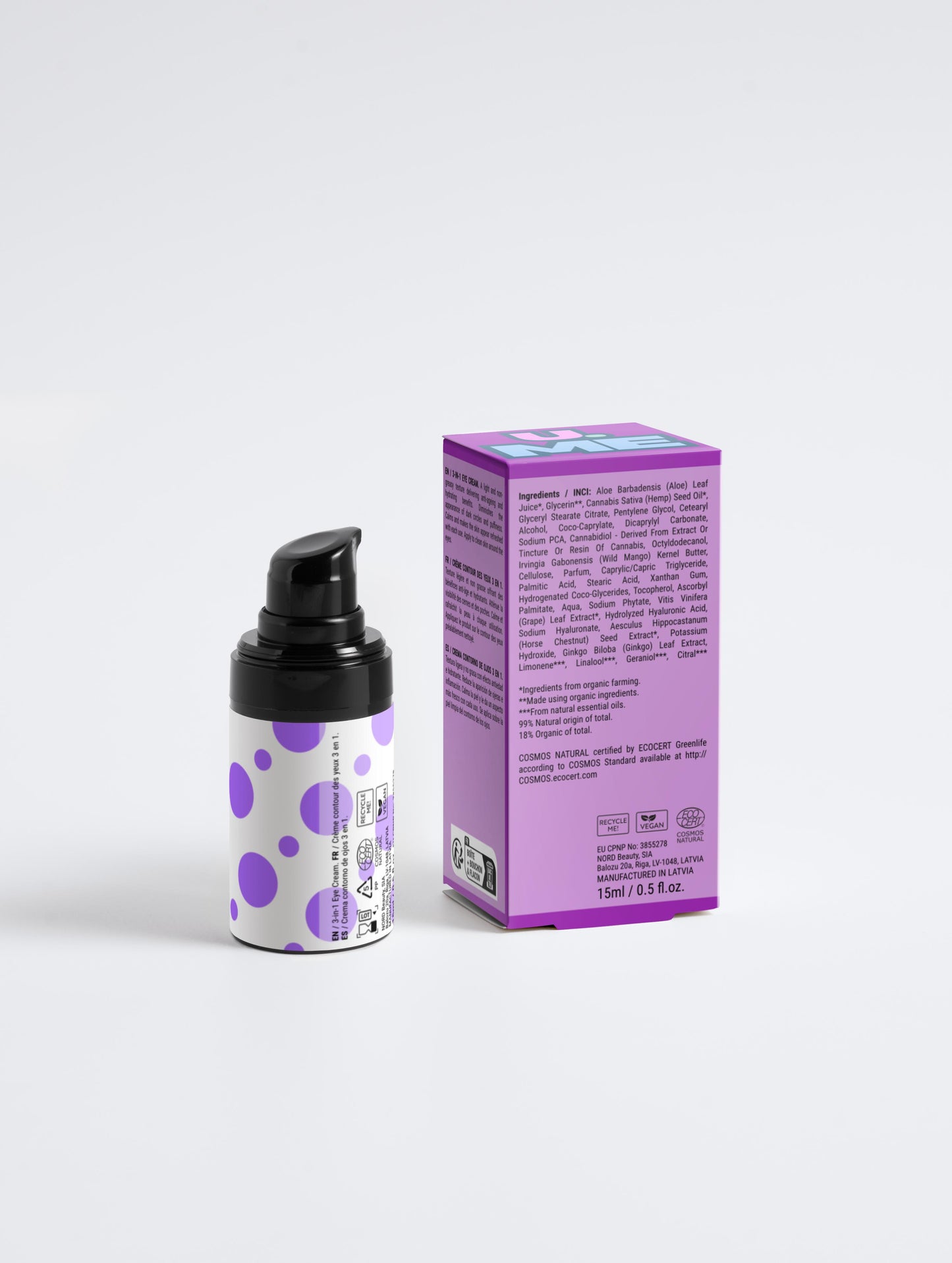 U.ME 3-in-1 Eye Cream for Men