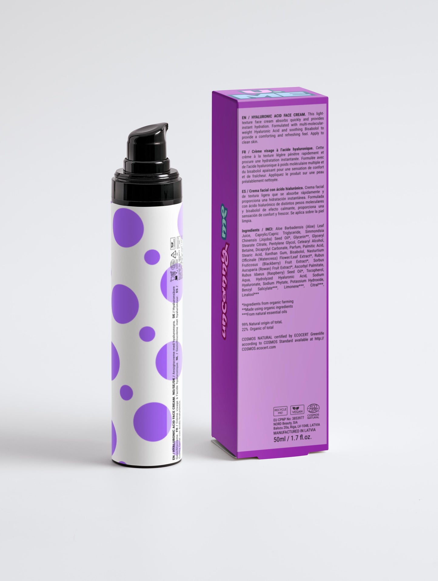 Hyaluronic Acid Face Cream for Men
