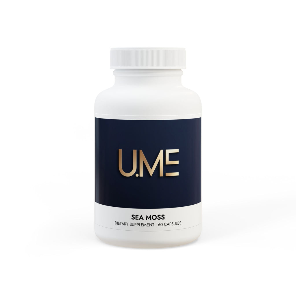 U.ME Sea Moss Supplement | 92+ Minerals & Whole-Body Nourishment (60 Capsules)