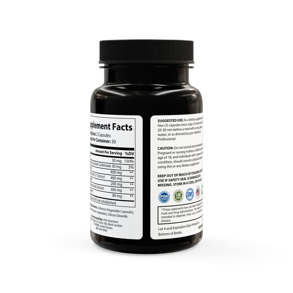 U.ME L-Arginine Supplement | Blood Flow & Exercise Performance (60 Capsules)