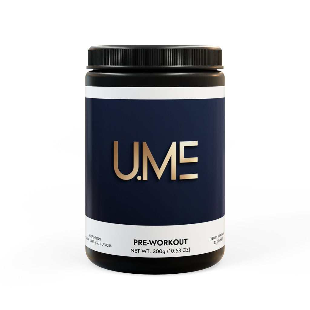U.ME Pre-Workout Supplement | Watermelon & Peak Performance (300g)
