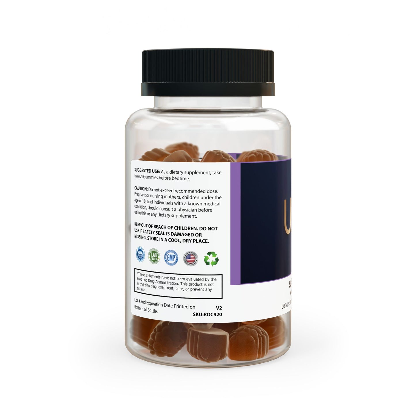 U.ME Sleep Well Gummies (60 Gummies)