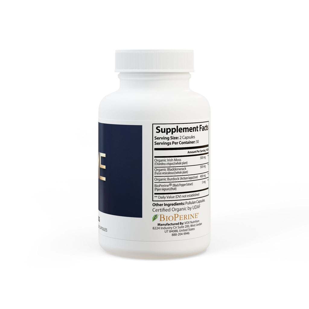 U.ME Sea Moss Supplement | 92+ Minerals & Whole-Body Nourishment (60 Capsules)