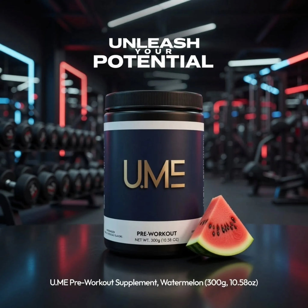 Ignite your workout with U.ME Pre-Workout Supplement in refreshing Watermelon flavor! 🚀 Fuel up with 300g of pure energy for 30 intense sessions. Crush your goals and taste the victory. 💪

 #UMEPreWorkout #WatermelonEnergy #FitnessFuel #PreWorkoutPower #GymLife