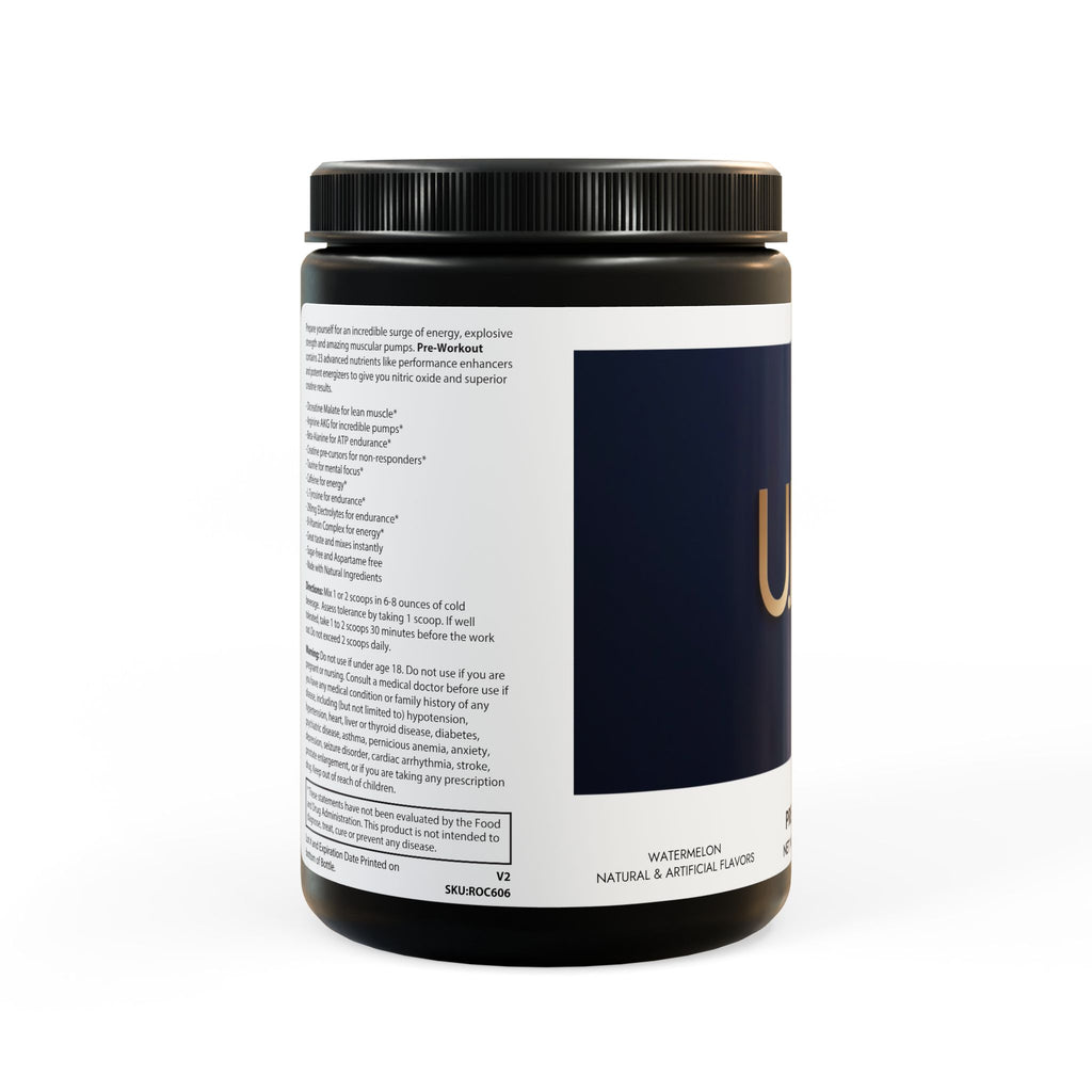 U.ME Pre-Workout Supplement | Watermelon & Peak Performance (300g)