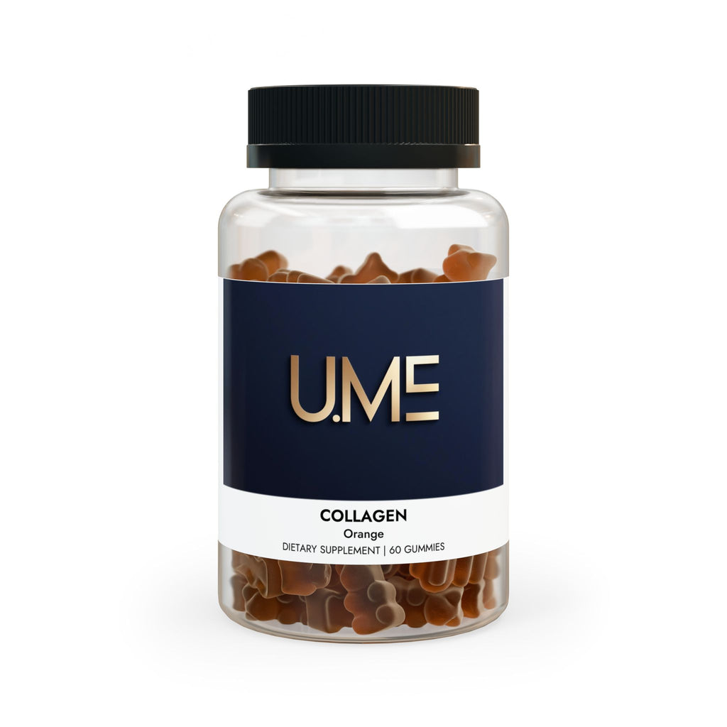 U.ME Collagen Gummies | Skin Elasticity & Glow from Within (60 Gummies)