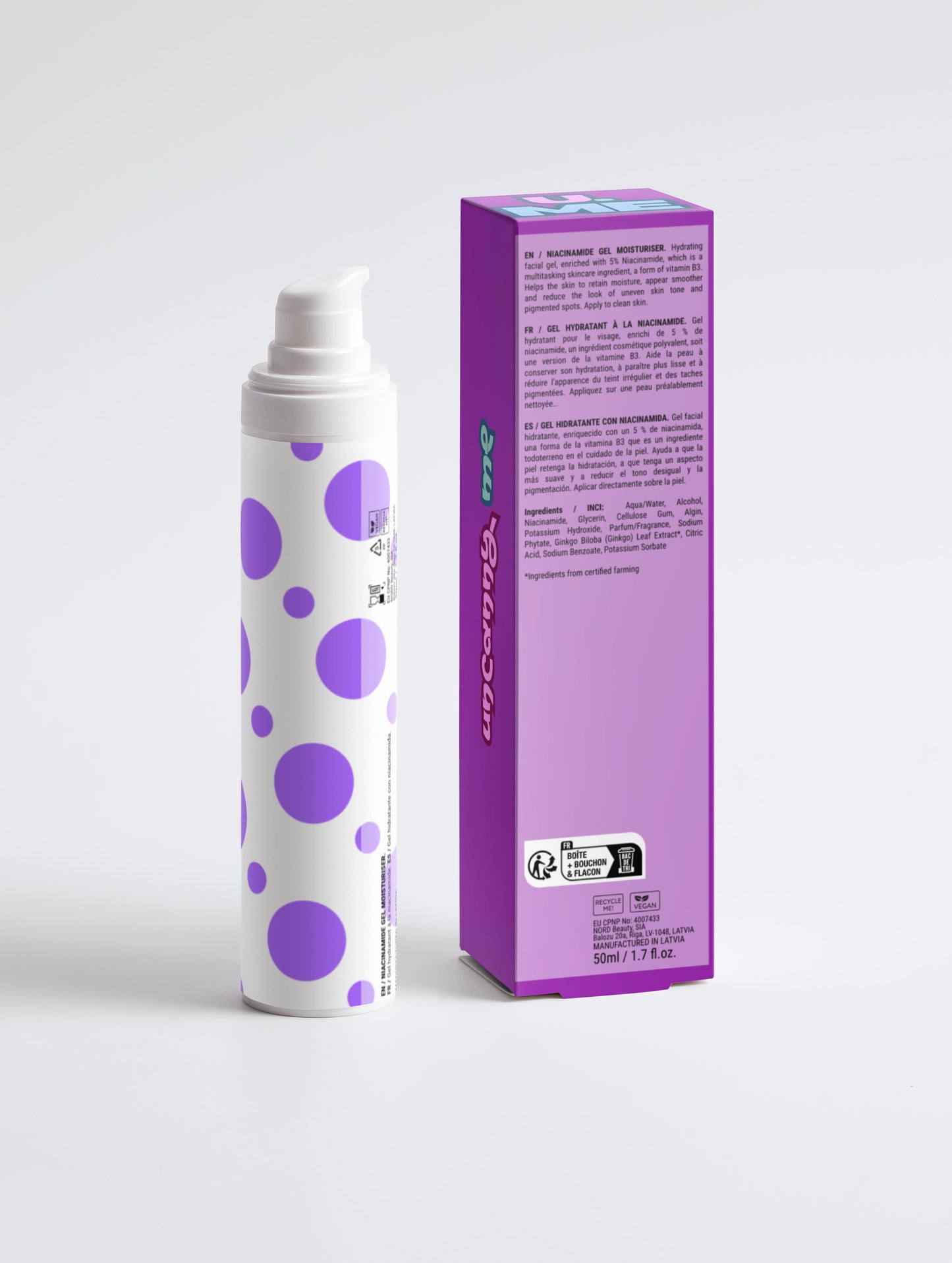 U.ME Niacinamide Gel Moisturizer