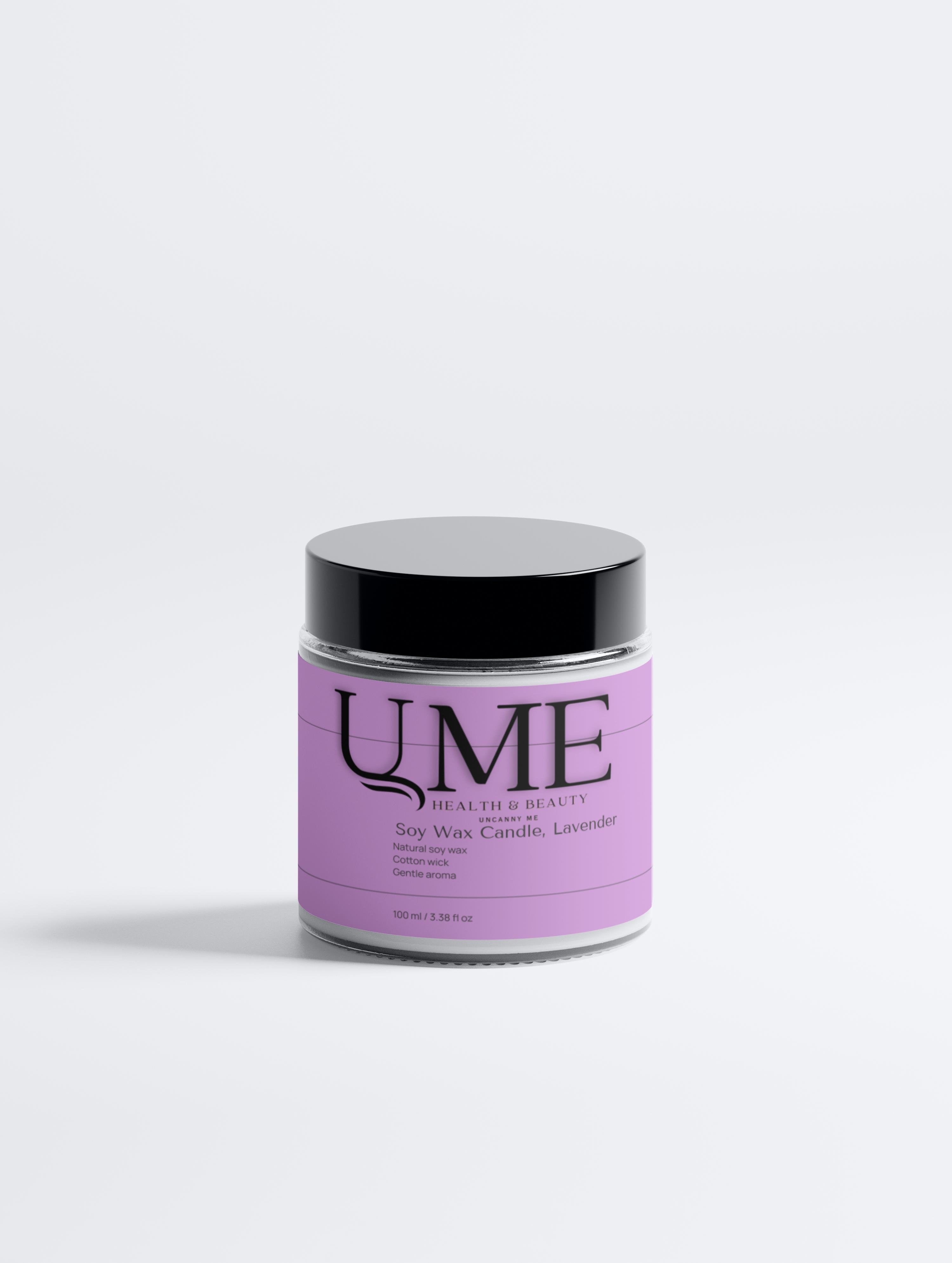 U.ME Soy Wax Candle | Hand-Poured Lavender Calm