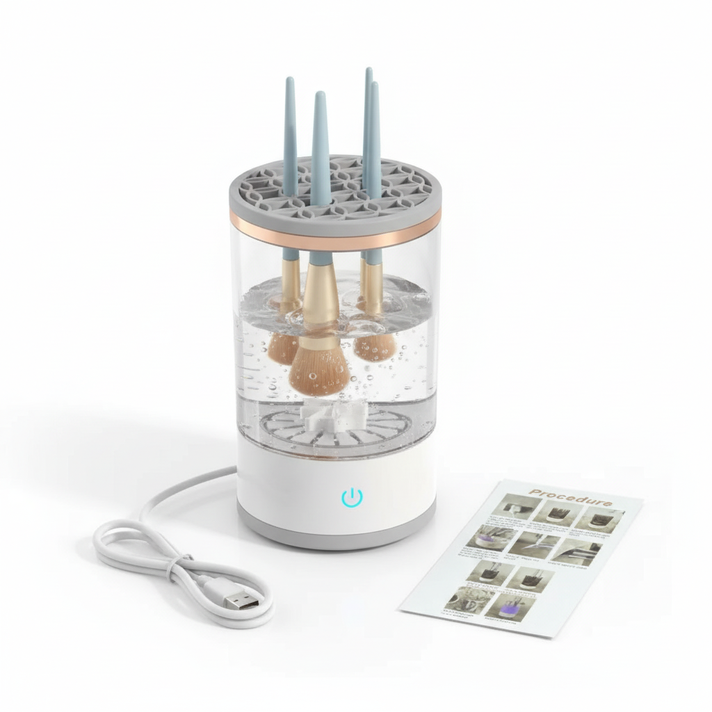 Efficient Rechargeable Brush Cleaner