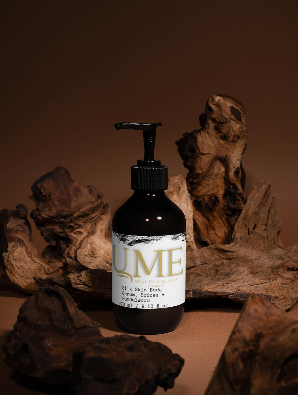 UME Silk Skin Body Serum, Spices & Sandalwood