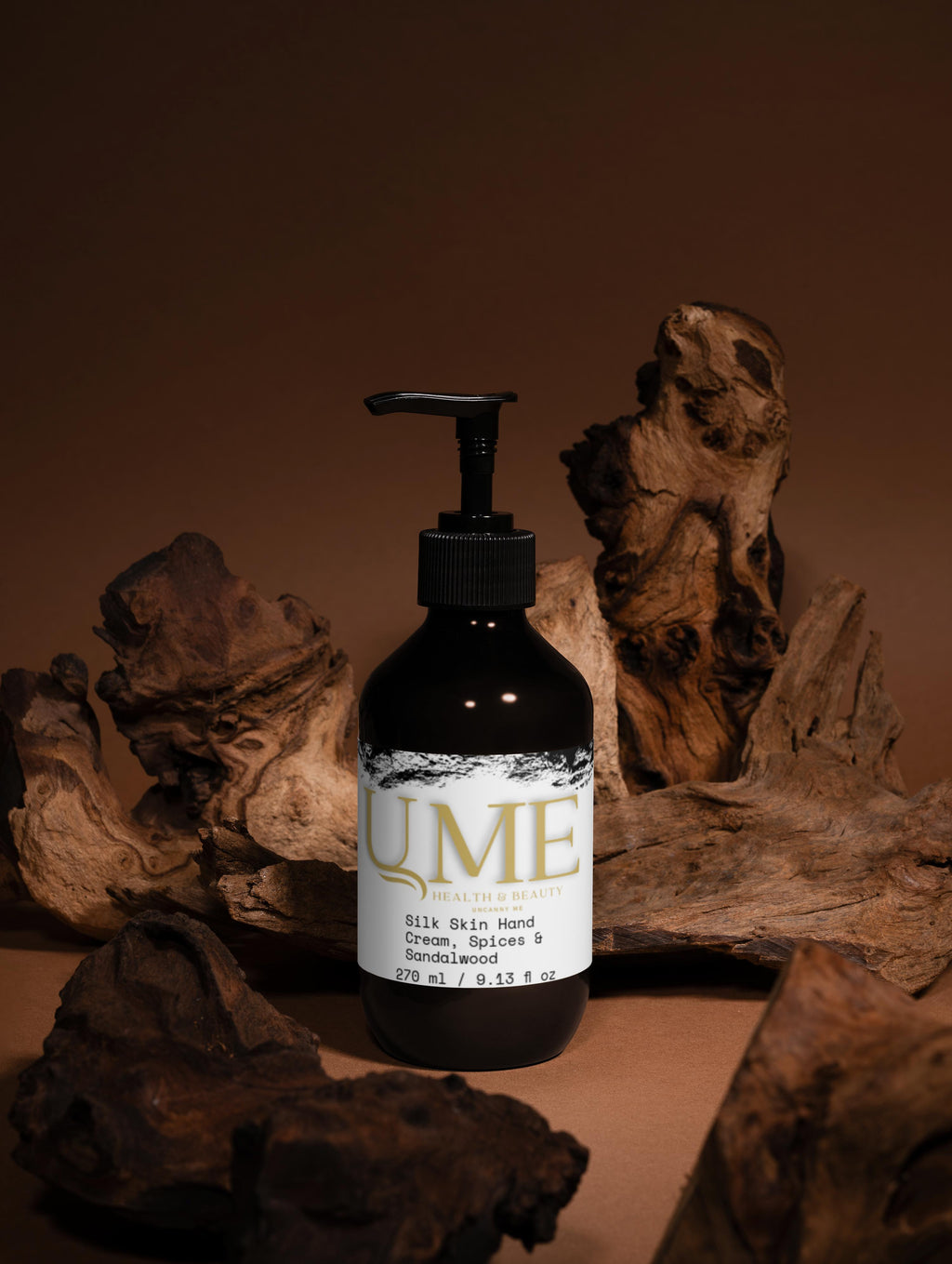 UME Silk Skin Hand Cream, Spices & Sandalwood